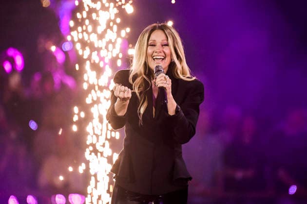 abb Helene Fischer singer on stage at the ARD TV LIve program at the Schlagerchampions 2026 Das Grosse Fest der Besten on stage at the Velodrom on 10 01 2026 in Berlin Berlin Germany