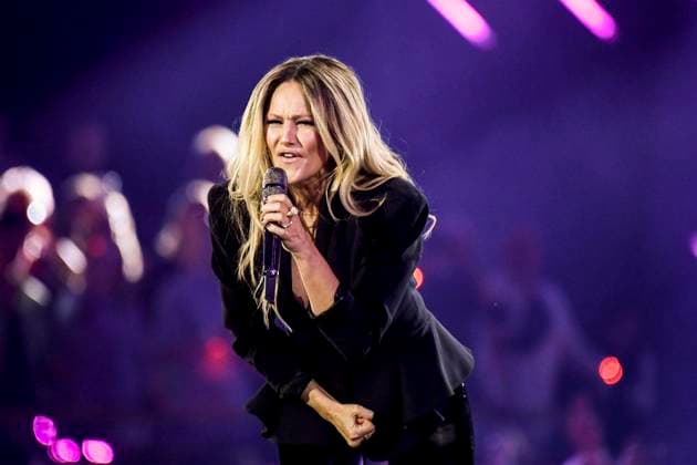 abb Helene Fischer singer on stage at the ARD TV LIve program at the Schlagerchampions 2026 Das Grosse Fest der Besten on stage at the Velodrom on 10 01 2026 in Berlin Berlin Germany