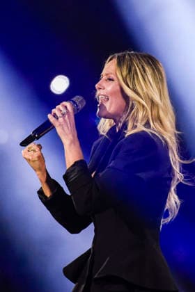 abb Helene Fischer singer on stage at the ARD TV LIve program at the Schlagerchampions 2026 Das Grosse Fest der Besten on stage at the Velodrom on 10 01 2026 in Berlin Berlin Germany