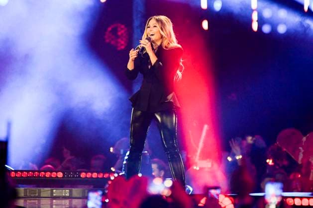 abb Helene Fischer singer on stage at the ARD TV LIve program at the Schlagerchampions 2026 Das Grosse Fest der Besten on stage at the Velodrom on 10 01 2026 in Berlin Berlin Germany