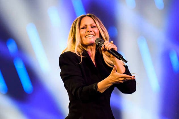 abb Helene Fischer singer on stage at the ARD TV LIve program at the Schlagerchampions 2026 Das Grosse Fest der Besten on stage at the Velodrom on 10 01 2026 in Berlin Berlin Germany