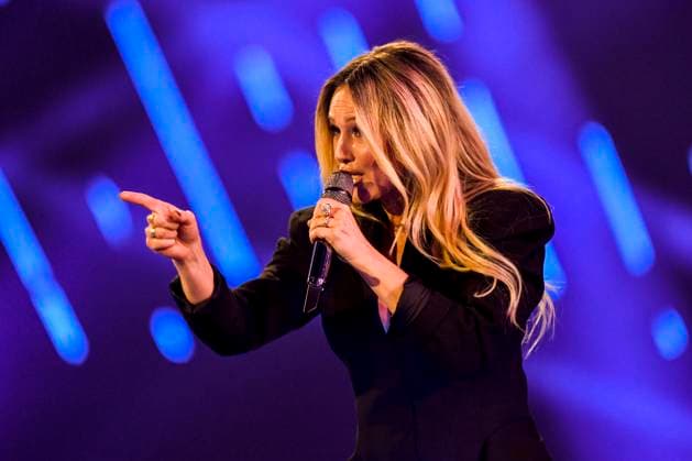 abb Helene Fischer singer on stage at the ARD TV LIve program at the Schlagerchampions 2026 Das Grosse Fest der Besten on stage at the Velodrom on 10 01 2026 in Berlin Berlin Germany