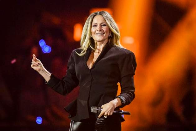 abb Helene Fischer singer on stage at the ARD TV LIve program at the Schlagerchampions 2026 Das Grosse Fest der Besten on stage at the Velodrom on 10 01 2026 in Berlin Berlin Germany