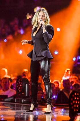 abb Helene Fischer singer on stage at the ARD TV LIve program at the Schlagerchampions 2026 Das Grosse Fest der Besten on stage at the Velodrom on 10 01 2026 in Berlin Berlin Germany