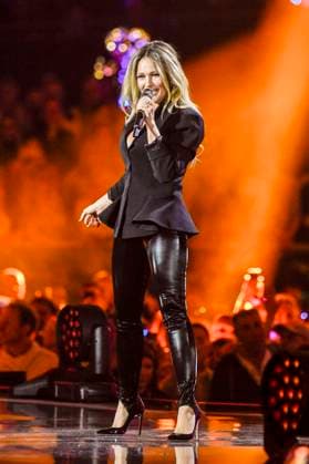 abb Helene Fischer singer on stage at the ARD TV LIve program at the Schlagerchampions 2026 Das Grosse Fest der Besten on stage at the Velodrom on 10 01 2026 in Berlin Berlin Germany