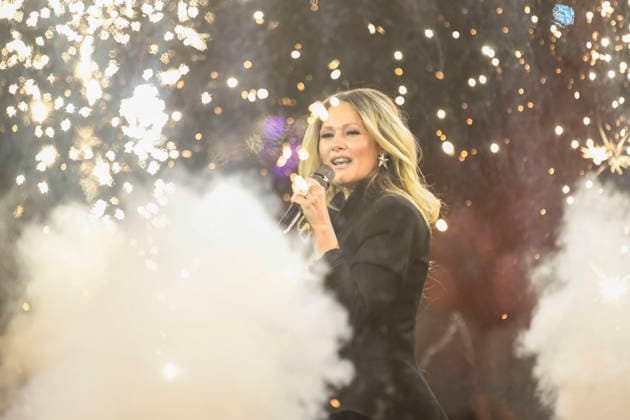 abb Helene Fischer singer on stage at the ARD TV LIve program at the Schlagerchampions 2026 Das Grosse Fest der Besten on stage at the Velodrom on 10 01 2026 in Berlin Berlin Germany