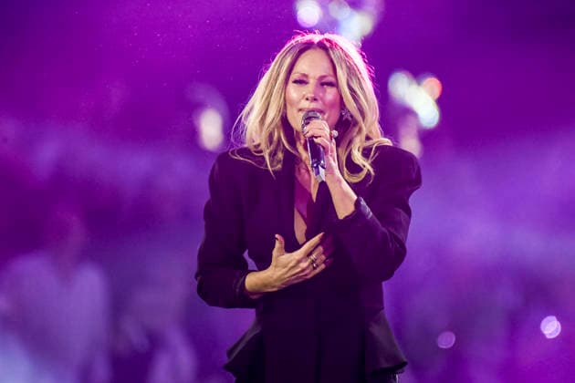 abb Helene Fischer singer on stage at the ARD TV LIve program at the Schlagerchampions 2026 Das Grosse Fest der Besten on stage at the Velodrom on 10 01 2026 in Berlin Berlin Germany