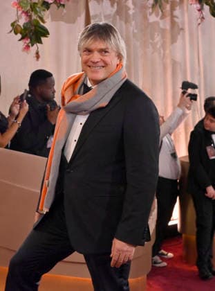 Simon Franglen attends the 83rd annual Golden Globe Awards at the Beverly Hilton Hotel in Beverly Hills, California on Sunday, January 11, 2026.  LAP20260111303 JIMxRUYMEN