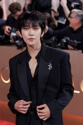January 11, 2026, Beverly Hills, California, USA: Joshua Hong on the red carpet at the 83rd Annual Golden Globe Awards on Sunday, January 11, 2026, at the Beverly Hilton in Beverly Hills, California. BURT HARRIS BNS PI Beverly Hills USA - ZUMAp124 20260111_zaa_p124_030 Copyright: xBurtxHarrisx