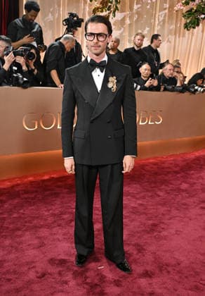83rd Annual Golden Globes - Arrivals Patrick Schwarzenegger arriving at the 83rd Annual Golden Globes held at the Beverly Hilton Hotel on January 11, 2026 in Beverly Hills, CA. Beverly Hills Beverly Hilton Hotel California USA Copyright: xOConnor-Arroyox xAFF-USA.comx