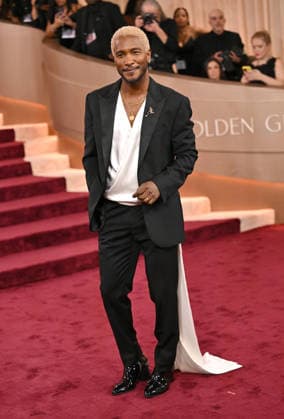 Scott Evans attends the 83rd annual Golden Globe Awards at the Beverly Hilton Hotel in Beverly Hills, California on Sunday, January 11, 2026.  LAP20260111354 CHRISxCHEW