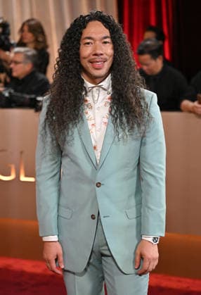 Cole Walliser attends the 83rd annual Golden Globe Awards at the Beverly Hilton Hotel in Beverly Hills, California on Sunday, January 11, 2026.  LAP20260111335 CHRISxCHEW