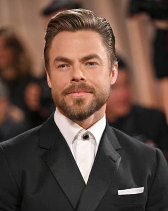 Derek Hough attends the 83rd annual Golden Globe Awards at the Beverly Hilton Hotel in Beverly Hills, California on Sunday, January 11, 2026.  LAP20260111336 CHRISxCHEW