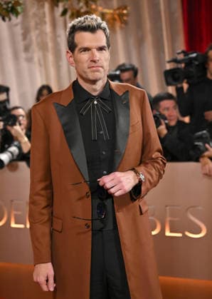 Timothy Simons attends the 83rd annual Golden Globe Awards at the Beverly Hilton Hotel in Beverly Hills, California on Sunday, January 11, 2026.  LAP20260111342 CHRISxCHEW
