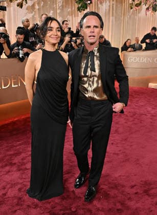 83rd Annual Golden Globes - Arrivals Nadia Conners and Walton Goggins arriving at the 83rd Annual Golden Globes held at the Beverly Hilton Hotel on January 11, 2026 in Beverly Hills, CA. Beverly Hills Beverly Hilton Hotel California USA Copyright: xOConnor-Arroyox xAFF-USA.comx