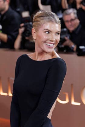 January 11, 2026, Beverly Hills, California, USA: Amanda Kloots on the red carpet at the 83rd Annual Golden Globe Awards on Sunday, January 11, 2026, at the Beverly Hilton in Beverly Hills, California. BURT HARRIS BNS PI Beverly Hills USA - ZUMAp124 20260111_zaa_p124_012 Copyright: xBurtxHarrisx