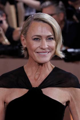 January 11, 2026, Beverly Hills, California, USA: Robin Wright on the red carpet at the 83rd Annual Golden Globe Awards on Sunday, January 11, 2026, at the Beverly Hilton in Beverly Hills, California. BURT HARRIS BNS PI Beverly Hills USA - ZUMAp124 20260111_zaa_p124_077 Copyright: xBurtxHarrisx