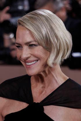 January 11, 2026, Beverly Hills, California, USA: Robin Wright on the red carpet at the 83rd Annual Golden Globe Awards on Sunday, January 11, 2026, at the Beverly Hilton in Beverly Hills, California. BURT HARRIS BNS PI Beverly Hills USA - ZUMAp124 20260111_zaa_p124_090 Copyright: xBurtxHarrisx