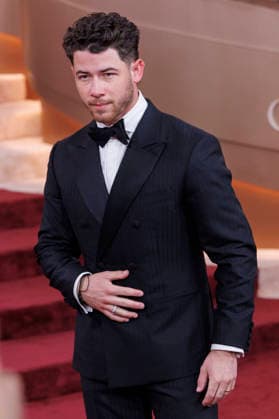 January 11, 2026, Beverly Hills, California, USA: Nick Jonas on the red carpet at the 83rd Annual Golden Globe Awards on Sunday, January 11, 2026, at the Beverly Hilton in Beverly Hills, California. BURT HARRIS BNS PI Beverly Hills USA - ZUMAp124 20260111_zaa_p124_098 Copyright: xBurtxHarrisx