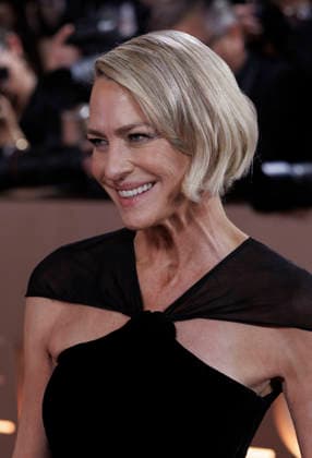 January 11, 2026, Beverly Hills, California, USA: Robin Wright on the red carpet at the 83rd Annual Golden Globe Awards on Sunday, January 11, 2026, at the Beverly Hilton in Beverly Hills, California. BURT HARRIS BNS PI Beverly Hills USA - ZUMAp124 20260111_zaa_p124_092 Copyright: xBurtxHarrisx