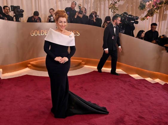 Lisa Ann Walter attends the 83rd annual Golden Globe Awards at the Beverly Hilton Hotel in Beverly Hills, California on Sunday, January 11, 2026.  LAP20260111360 JIMxRUYMEN