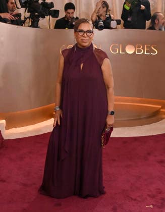 Michel Martin attends the 83rd annual Golden Globe Awards at the Beverly Hilton Hotel in Beverly Hills, California on Sunday, January 11, 2026.  LAP20260111366 JIMxRUYMEN