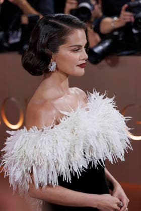 January 11, 2026, Beverly Hills, California, USA: Selena Gomez on the red carpet at the 83rd Annual Golden Globe Awards on Sunday, January 11, 2026, at the Beverly Hilton in Beverly Hills, California. BURT HARRIS BNS PI Beverly Hills USA - ZUMAp124 20260111_zaa_p124_110 Copyright: xBurtxHarrisx