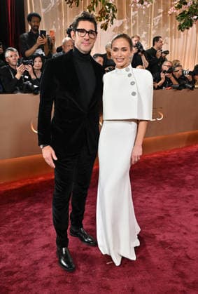 83rd Annual Golden Globes - Arrivals John Krasinksi and Emily Blunt arriving at the 83rd Annual Golden Globes held at the Beverly Hilton Hotel on January 11, 2026 in Beverly Hills, CA. Beverly Hills Beverly Hilton Hotel California USA Copyright: xOConnor-Arroyox xAFF-USA.comx