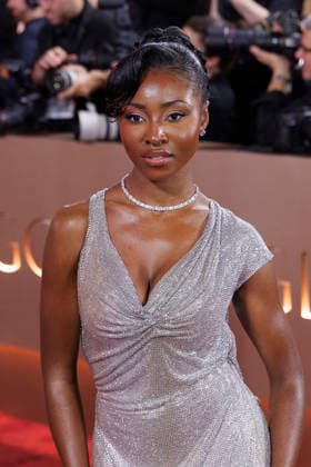 January 11, 2026, Beverly Hills, California, USA: Jayme Lawson on the red carpet at the 83rd Annual Golden Globe Awards on Sunday, January 11, 2026, at the Beverly Hilton in Beverly Hills, California. BURT HARRIS BNS PI Beverly Hills USA - ZUMAp124 20260111_zaa_p124_135 Copyright: xBurtxHarrisx