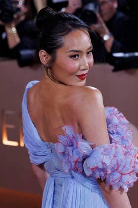 January 11, 2026, Beverly Hills, California, USA: Li Jun Li on the red carpet at the 83rd Annual Golden Globe Awards on Sunday, January 11, 2026, at the Beverly Hilton in Beverly Hills, California. BURT HARRIS BNS PI Beverly Hills USA - ZUMAp124 20260111_zaa_p124_149 Copyright: xBurtxHarrisx