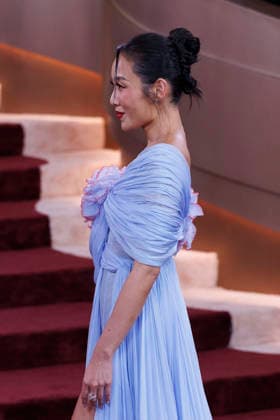 January 11, 2026, Beverly Hills, California, USA: Li Jun Li on the red carpet at the 83rd Annual Golden Globe Awards on Sunday, January 11, 2026, at the Beverly Hilton in Beverly Hills, California. BURT HARRIS BNS PI Beverly Hills USA - ZUMAp124 20260111_zaa_p124_150 Copyright: xBurtxHarrisx