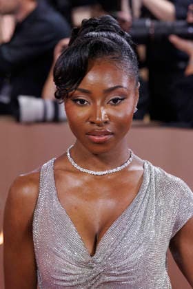 January 11, 2026, Beverly Hills, California, USA: Jayme Lawson on the red carpet at the 83rd Annual Golden Globe Awards on Sunday, January 11, 2026, at the Beverly Hilton in Beverly Hills, California. BURT HARRIS BNS PI Beverly Hills USA - ZUMAp124 20260111_zaa_p124_167 Copyright: xBurtxHarrisx