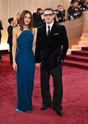 83rd Annual Golden Globes - Arrivals Christine Centenera and Joel Edgerton arriving at the 83rd Annual Golden Globes held at the Beverly Hilton Hotel on January 11, 2026 in Beverly Hills, CA. Beverly Hills Beverly Hilton Hotel California USA Copyright: xOConnor-Arroyox xAFF-USA.comx
