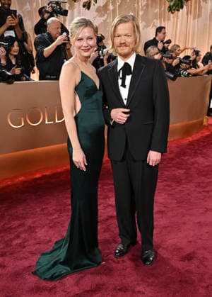 83rd Annual Golden Globes - Arrivals Kirsten Dunst and Jesse Plemons arriving at the 83rd Annual Golden Globes held at the Beverly Hilton Hotel on January 11, 2026 in Beverly Hills, CA. Beverly Hills Beverly Hilton Hotel California USA Copyright: xOConnor-Arroyox xAFF-USA.comx