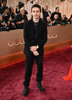 83rd Annual Golden Globes - Arrivals Timothee Chalamet arriving at the 83rd Annual Golden Globes held at the Beverly Hilton Hotel on January 11, 2026 in Beverly Hills, CA. Beverly Hills Beverly Hilton Hotel California USA Copyright: xOConnor-Arroyox xAFF-USA.comx