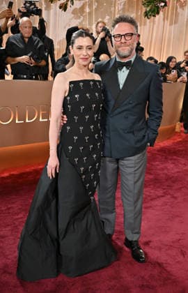 83rd Annual Golden Globes - Arrivals Lauren Miller and Seth Rogan arriving at the 83rd Annual Golden Globes held at the Beverly Hilton Hotel on January 11, 2026 in Beverly Hills, CA. Beverly Hills Beverly Hilton Hotel California USA Copyright: xOConnor-Arroyox xAFF-USA.comx