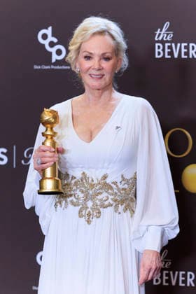 January 11, 2026, Beverly Hills, California, USA: Jean Smart in the press room during the 83rd Annual Golden Globe Awards on Sunday, January 11, 2026, at the Beverly Hilton in Beverly Hills, California. ARIANA RUIZ BNS PI Beverly Hills USA - ZUMAp124 20260111_zaa_p124_215 Copyright: xArianaxRuizx