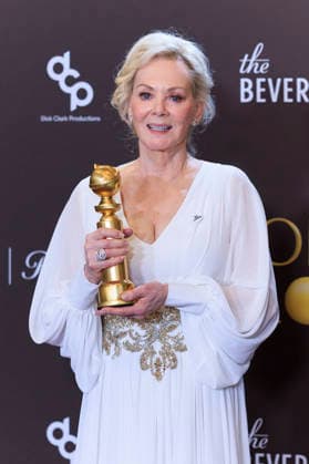 January 11, 2026, Beverly Hills, California, USA: Jean Smart in the press room during the 83rd Annual Golden Globe Awards on Sunday, January 11, 2026, at the Beverly Hilton in Beverly Hills, California. ARIANA RUIZ BNS PI Beverly Hills USA - ZUMAp124 20260111_zaa_p124_217 Copyright: xArianaxRuizx