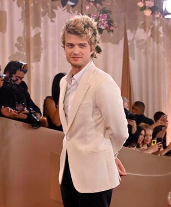 Joe Keery attends the 83rd annual Golden Globe Awards at the Beverly Hilton Hotel in Beverly Hills, California on Sunday, January 11, 2026.  LAP20260111404 JIMxRUYMEN