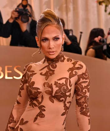 Jennifer Lopez attends the 83rd annual Golden Globe Awards at the Beverly Hilton Hotel in Beverly Hills, California on Sunday, January 11, 2026.  LAP20260111417 JIMxRUYMEN