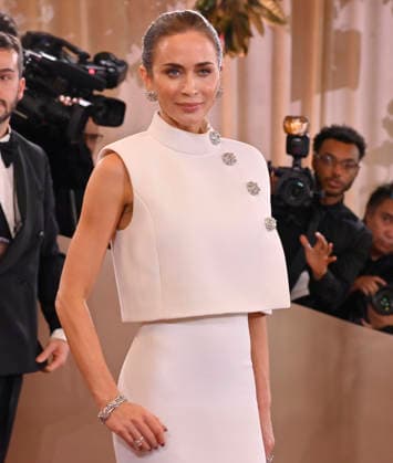 Emily Blunt attends the 83rd annual Golden Globe Awards at the Beverly Hilton Hotel in Beverly Hills, California on Sunday, January 11, 2026.  LAP20260111435 JIMxRUYMEN