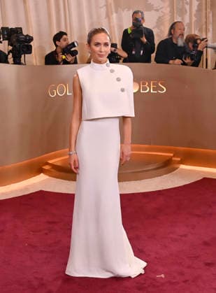 Emily Blunt attends the 83rd annual Golden Globe Awards at the Beverly Hilton Hotel in Beverly Hills, California on Sunday, January 11, 2026.  LAP20260111436 JIMxRUYMEN