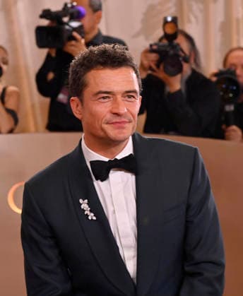 Orlando Bloom attends the 83rd annual Golden Globe Awards at the Beverly Hilton Hotel in Beverly Hills, California on Sunday, January 11, 2026.  LAP20260111421 JIMxRUYMEN