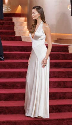 January 11, 2026, Beverly Hills, California, USA: Kristina Romanova on the red carpet at the 83rd Annual Golden Globe Awards on Sunday, January 11, 2026, at the Beverly Hilton in Beverly Hills, California. BURT HARRIS BNS PI Beverly Hills USA - ZUMAp124 20260111_zaa_p124_231 Copyright: xBurtxHarrisx