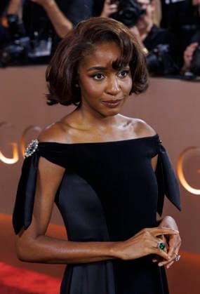 January 11, 2026, Beverly Hills, California, USA: Ayo Edebiri on the red carpet at the 83rd Annual Golden Globe Awards on Sunday, January 11, 2026, at the Beverly Hilton in Beverly Hills, California. BURT HARRIS BNS PI Beverly Hills USA - ZUMAp124 20260111_zaa_p124_276 Copyright: xBurtxHarrisx
