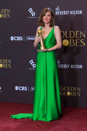 January 11, 2026, Beverly Hills, California, USA: Rose Byrne in the press room during the 83rd Annual Golden Globe Awards on Sunday, January 11, 2026, at the Beverly Hilton in Beverly Hills, California. ARIANA RUIZ BNS PI Beverly Hills USA - ZUMAp124 20260111_zaa_p124_312 Copyright: xArianaxRuizx