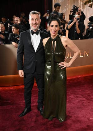 83rd Annual Golden Globes - Arrivals Sarah Silverman and Rory Albanese arriving at the 83rd Annual Golden Globes held at the Beverly Hilton Hotel on January 11, 2026 in Beverly Hills, CA. Beverly Hills Beverly Hilton Hotel California USA Copyright: xOConnor-Arroyox xAFF-USA.comx