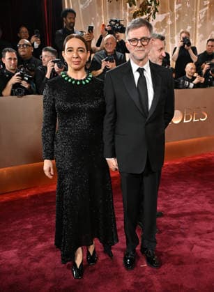 83rd Annual Golden Globes - Arrivals Maya Rudolph and Paul Thomas Anderson arriving at the 83rd Annual Golden Globes held at the Beverly Hilton Hotel on January 11, 2026 in Beverly Hills, CA. Beverly Hills Beverly Hilton Hotel California USA Copyright: xOConnor-Arroyox xAFF-USA.comx