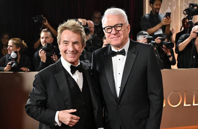 83rd Annual Golden Globes - Arrivals Martin Short and Steve Martin arriving at the 83rd Annual Golden Globes held at the Beverly Hilton Hotel on January 11, 2026 in Beverly Hills, CA. Beverly Hills Beverly Hilton Hotel California USA Copyright: xOConnor-Arroyox xAFF-USA.comx