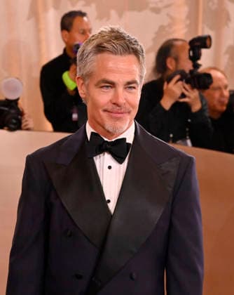 Chris Pine attends the 83rd annual Golden Globe Awards at the Beverly Hilton Hotel in Beverly Hills, California on Sunday, January 11, 2026.  LAP20260111450 JIMxRUYMEN